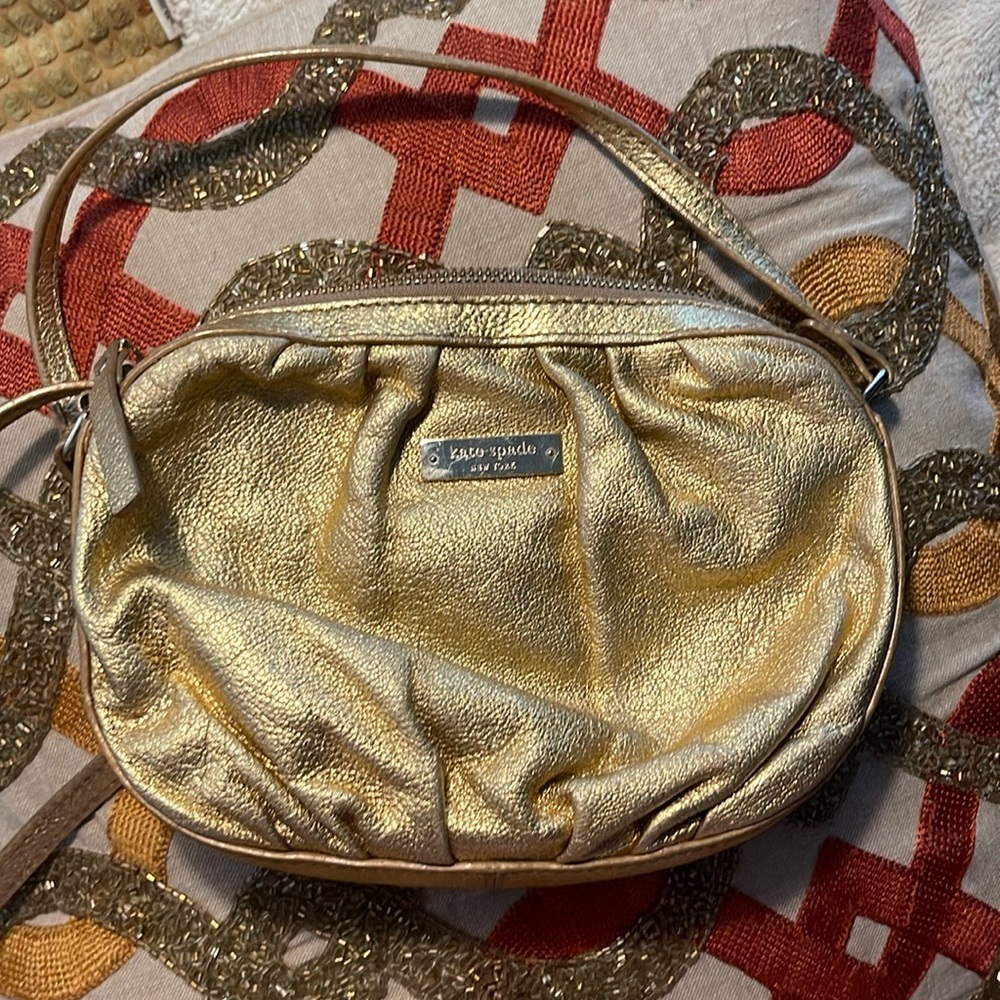 Kate spade Gold bag